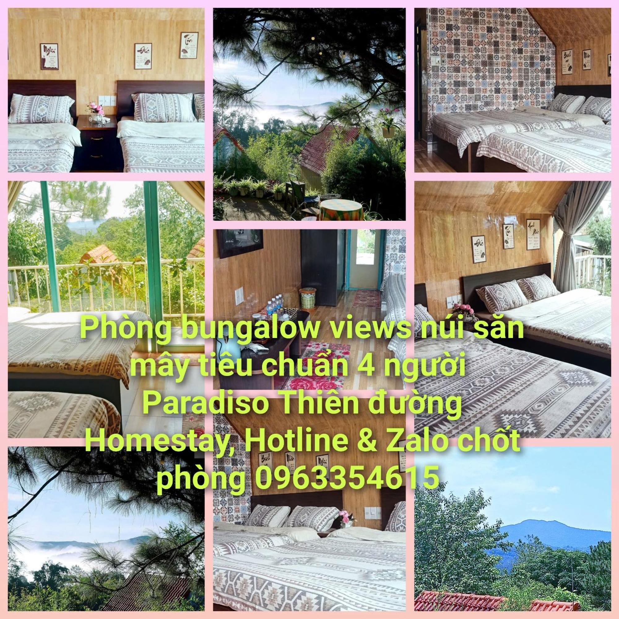 Paradiso Homestay Măng Đen Kon Von Kla Ngoại thất bức ảnh